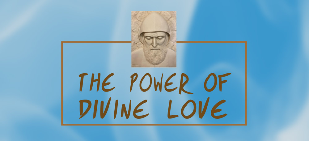 The logo of the video production series from the Family of St Sharbel: The Power of Divine Love.